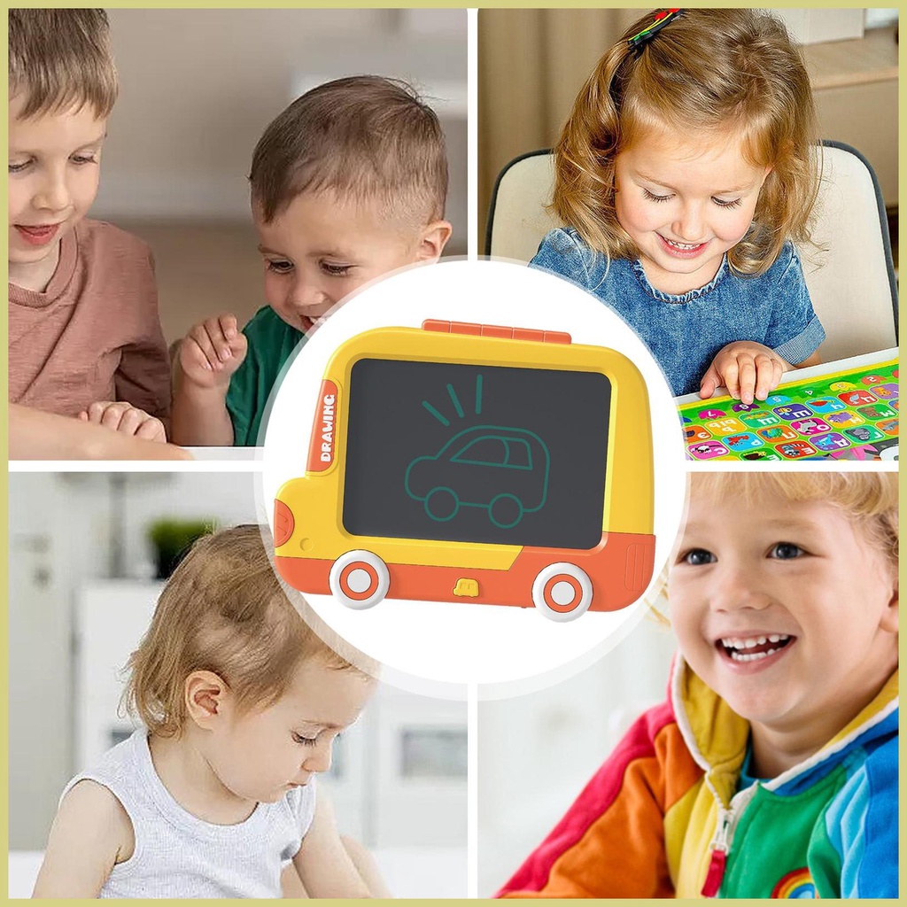 Bảng Vẽ Màn Hình lcd Không Bụi Có Thể Xóa Được Kèm Bút Vẽ Bảo Vệ Mắt Và Bút Vẽ Lưng Cho Trẻ Em aseavn