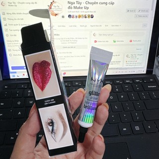Kem lót mắt nyx glitter primer 10ml chuyên đánh mắt và môi