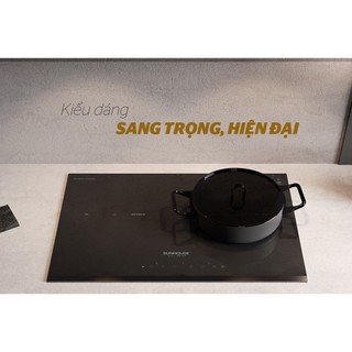 BẾP ĐÔI ĐIỆN TỪ SUNHOUSE SHB-DI01, Tổng công suất
4000W , Chế độ hẹn giờ, khóa trẻ em tiện lợi, Bảo hành
36 tháng