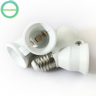 Chuôi Đèn Chuyển Đổi E27 Sang 2 - E27 E27 Dùng Cho Đèn LED E27