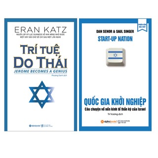 Sách combo trí tuệ do thái + quốc gia khởi nghiệp - alphabooks - bản quyền