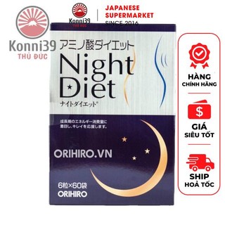 Viên uống giảm cân night diet orihiro