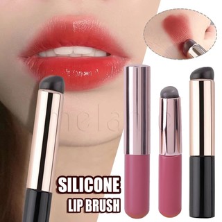 Cọ trang điểm môi / cọ môi / cọ son môi đầu tròn bằng silicon mềm đa năng