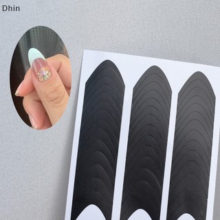 [Dhin] Miếng Dán Dẫn Đầu Móng Tay Kiểu Pháp Gợn Sóng Diy