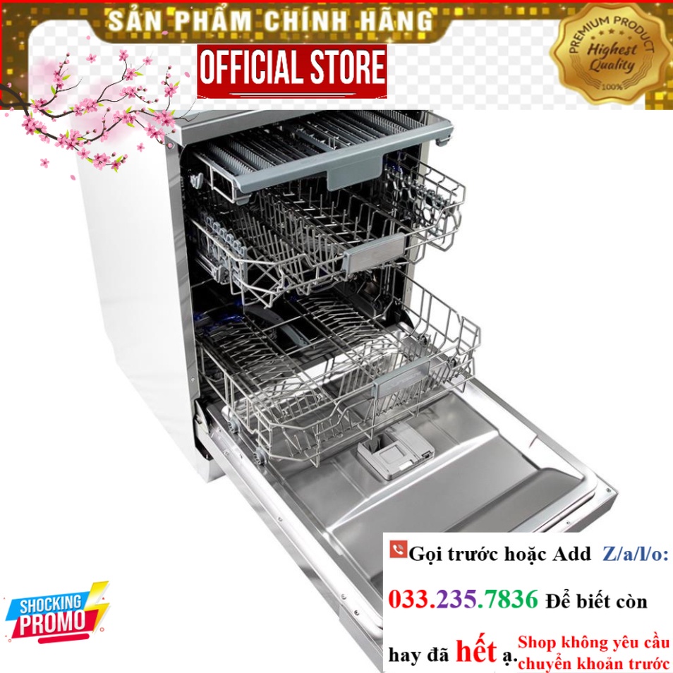 Máy rửa chén Junger DWJ-600 2400W - Mới  Hàng chính hãng tặng bộ nồi Đức P&G