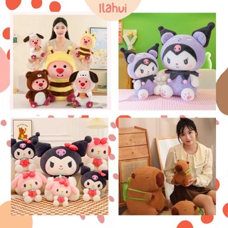 Gấu bông mini thú nhồi bông Kuromi siêu dễ thương ILAHUI Phụ kiện & Quà tặng