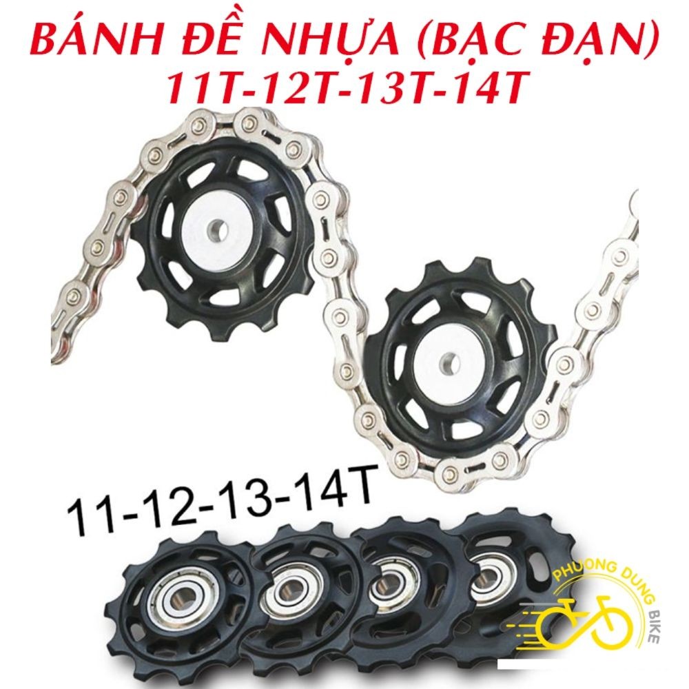 Bánh răng củ đề xe đạp nhựa Bạc Đạn 11T 12T 13T 14T - 1 Cái