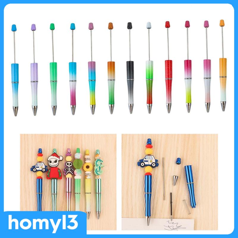 Set 12 Bút Xỏ Hạt Cườm Nhiều Màu Sắc