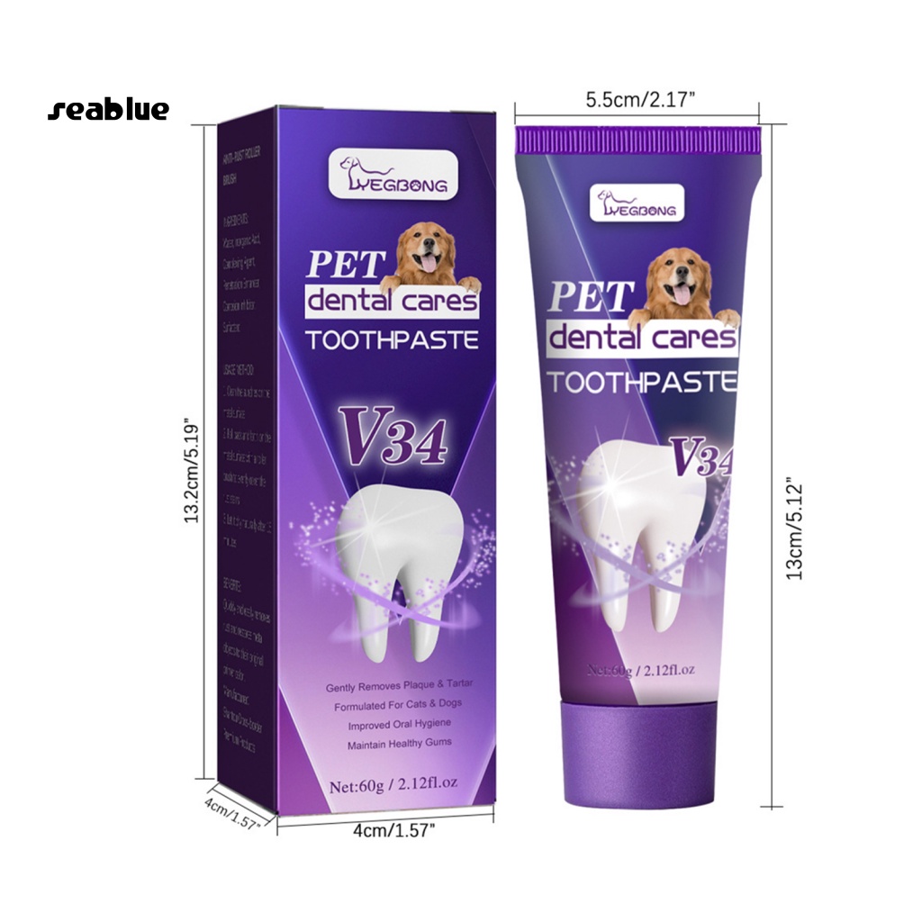 Tuýp Kem Đánh Răng 60g Cho Thú Cưng