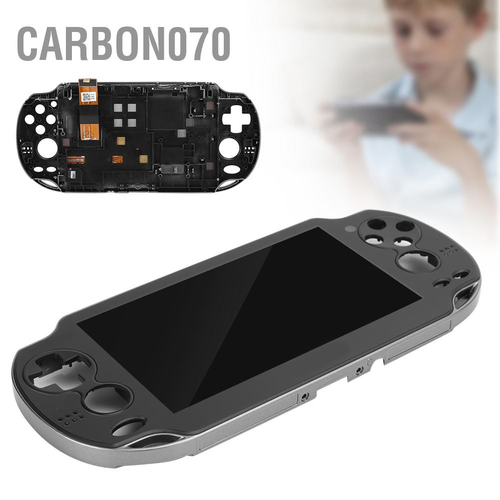 Carbon070 Dành Cho PS Vita1000 Màn Hình LCD Thay Thế Số Hóa Hoàn Chỉnh Hội Có Khung Tua Vít