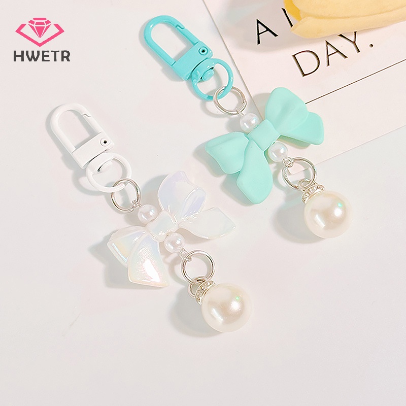 Móc Khóa Hình Nơ Màu Kẹo Ngọt y2k Dễ Thương Mới