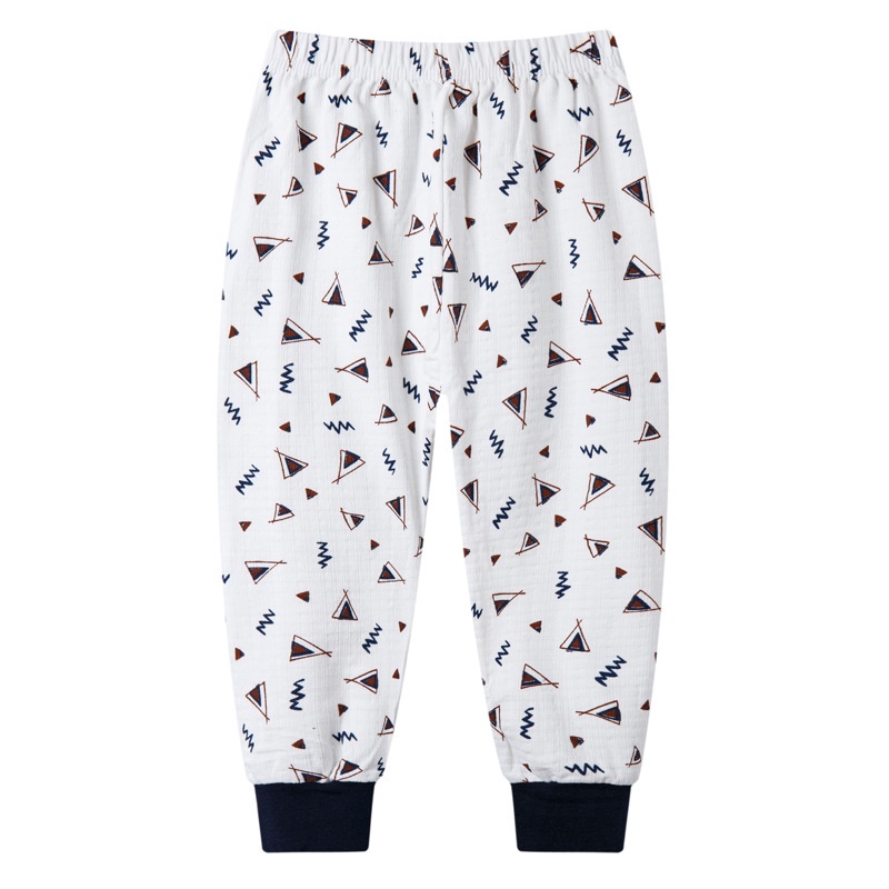 Quần Ngủ Dài Họa Tiết Hoạt Hình Thời Trang Thu Đông Cho Bé 90-160cm