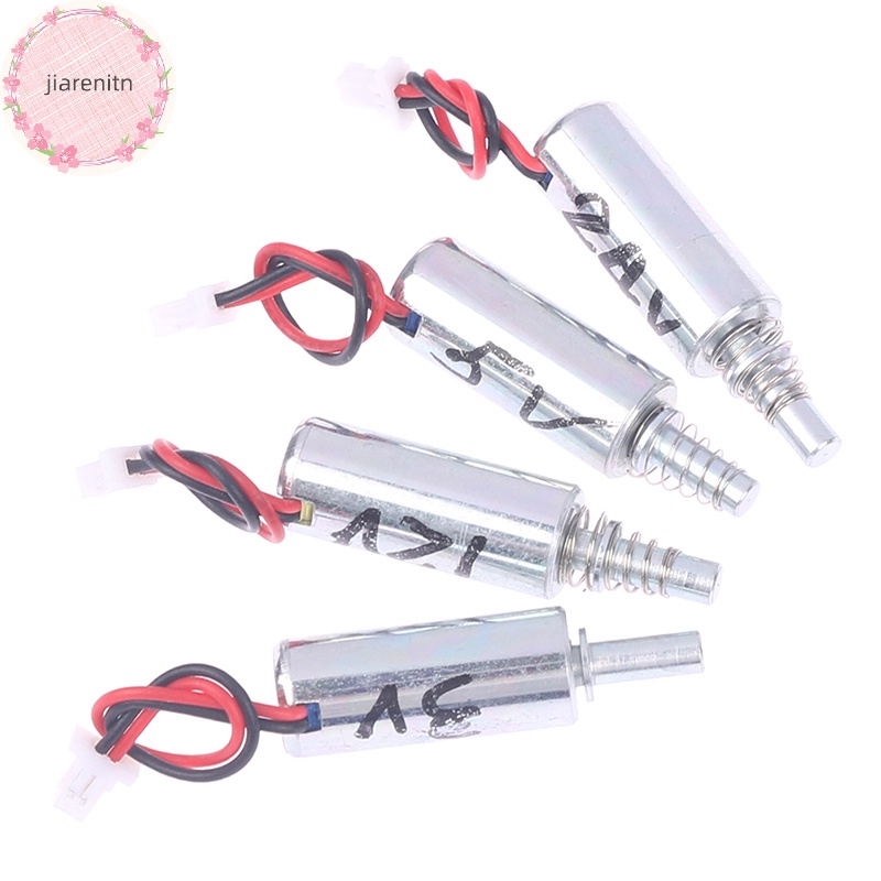 Xi Lanh Điện Từ dc 3v 5v 6v 9v12v 24v Thiếc 8mm Chuyên Dụng Cho Khóa Vân Tay vn