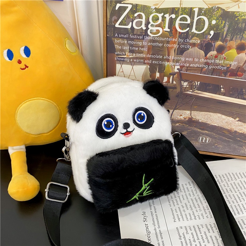 Arctic Hunter  Túi Đựng Điện Thoại Đeo Vai Hình Gấu Trúc Hoạt Hình Dễ Thương Cho Nữ