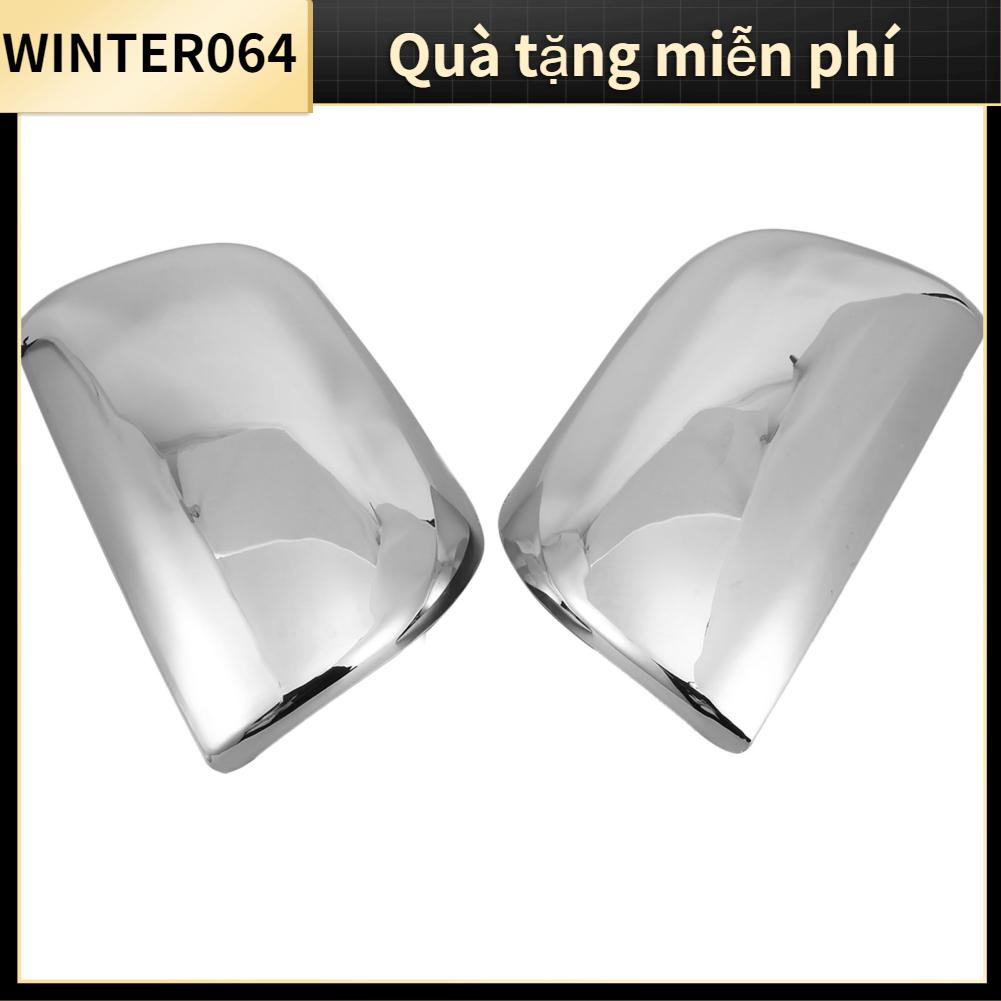 2 Chiếc Chiếu Hậu Mặt Gương Nắp ABS Mạ Chrome Trang Trí Phù Hợp Cho RAV4 2006‑2008 Winter064