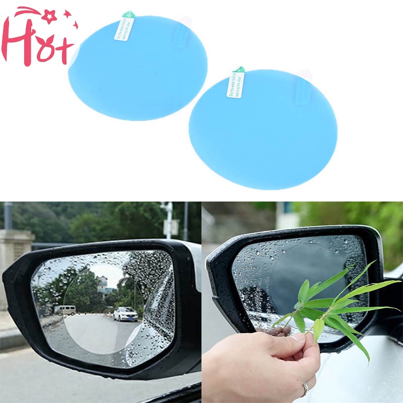 Jr Miếng Dán Kính Chiếu Hậu Chống Sương Mù / Nước Mưa Tiện Dụng Cho Xe Hơi vn