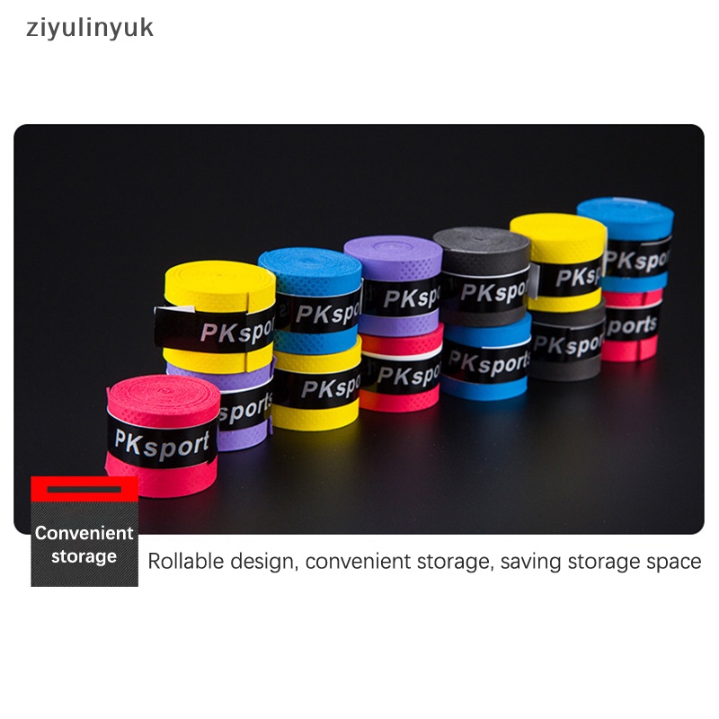 1 Băng Quấn Cán Vợt Cầu Lông / tennis Chống Trượt Thấm Hút Mồ Hôi ziyulinyuk