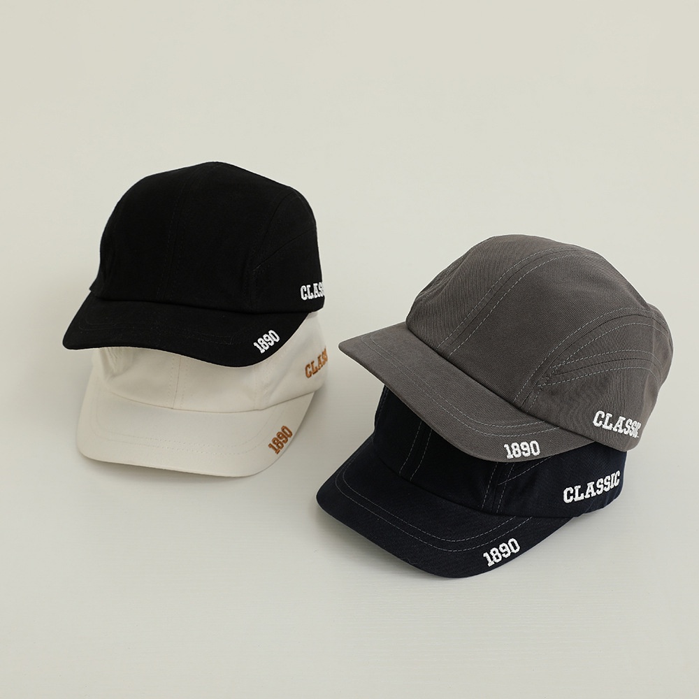 Mũ Lưỡi Trai Thêu Chữ 1890 Phong Cách Hàn Quốc Cho Mẹ Và Bé