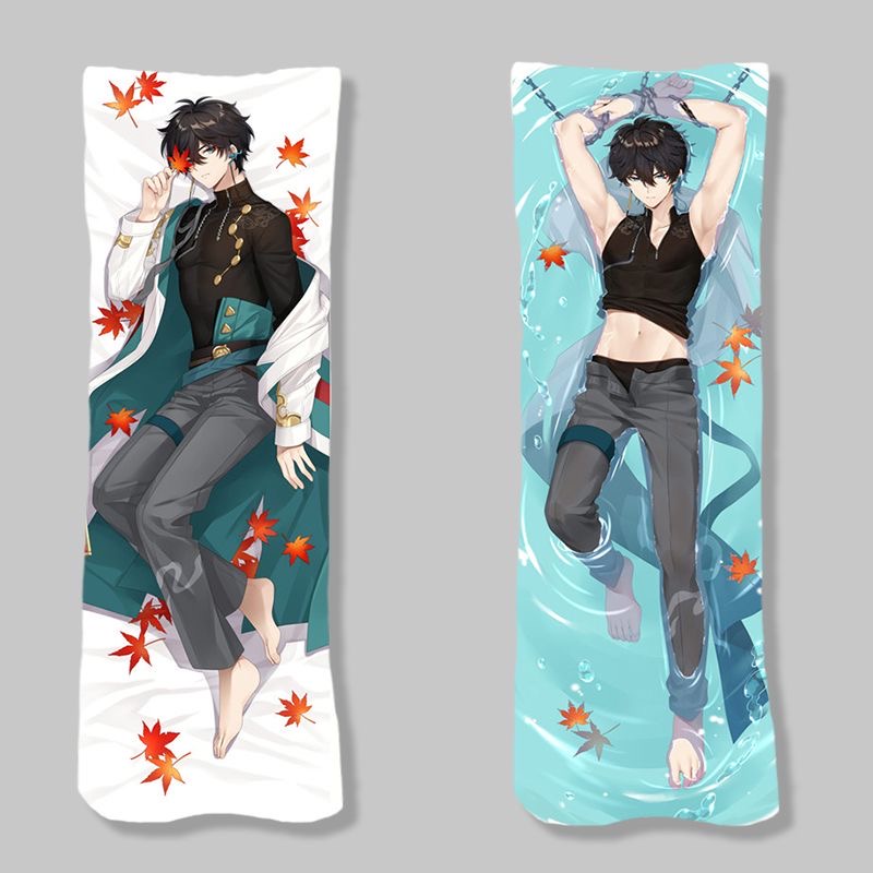 Dan heng honkai Starrail Vỏ Gối Ôm Dài 59 '' Họa Tiết Hoạt Hình Sakura Xinh Xắn