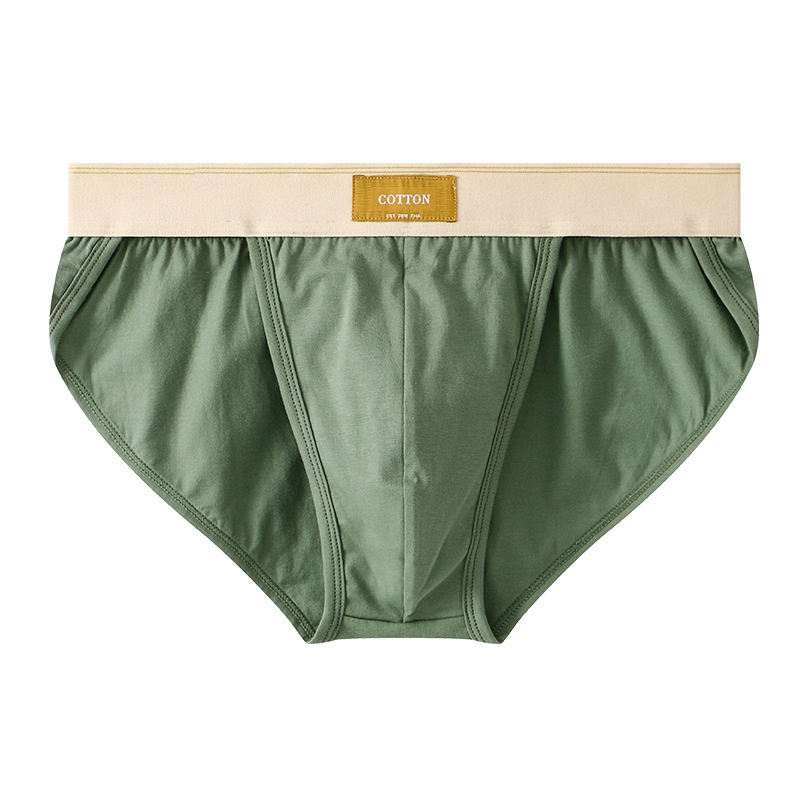 Quần Lót cotton Màu Trơn Dáng Rộng Thời Trang Cho Nam
