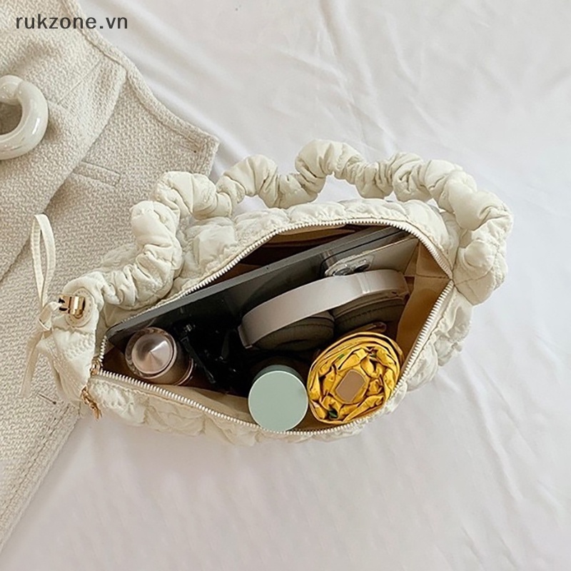 Túi Chéo Túi Xách Mềm Nhẹ Hình Đám Mây Treo Trang Trí Phong Cách Hàn Quốc Giải Trí Cho Nữ ig