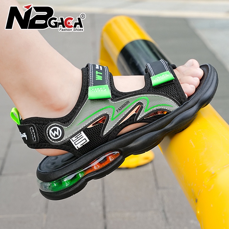 Xăng đan Đế Mềm Chống Trượt Phong Cách Thể Thao Thời Trang Mùa Hè Cho Bé Trai