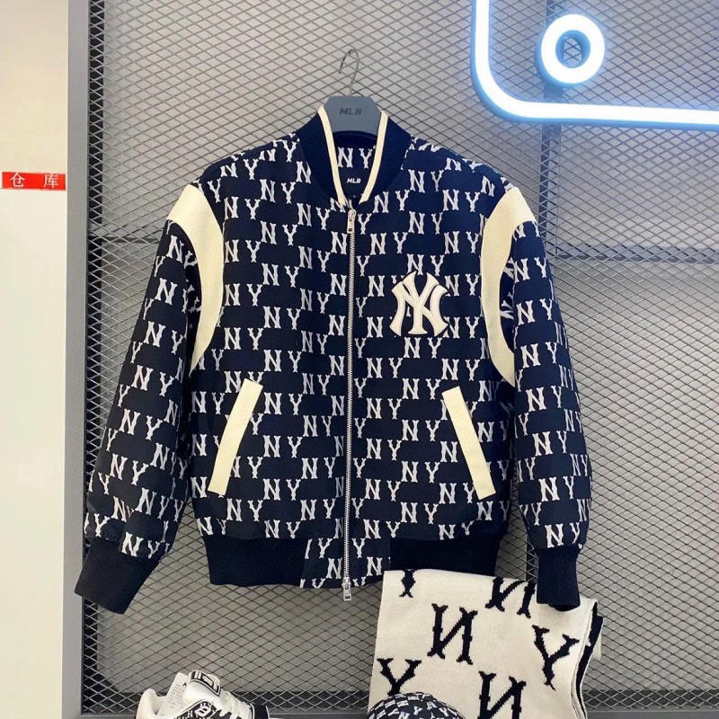 Áo Khoác Bóng Chày 100% Chính Hãng In logo mlb Dành Cho Nữ