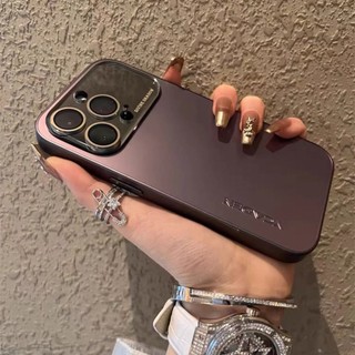 Sang Trọng Ốp Điện Thoại Chống Sốc Bề Mặt Nhám Bảo Vệ camera Dành Cho iphone 11 pro 12 13 14 pro max