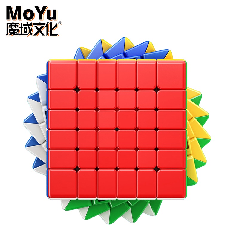 MOYU 6x6 Meilong 6M V2 Magnetic Magic Cube 6x6x6 Professional Speed Puzzle 6x6 Children's Toy (6v2 N