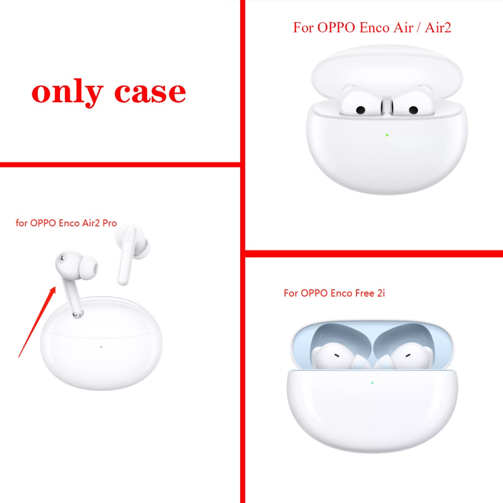 Vỏ Bảo Vệ Hộp Sạc Tai Nghe oppo enco air / air2 / 2i / buds2 / air2 pro / r pro Bằng Silicon Hình Mèo Dễ Thương Kèm Móc Khóa