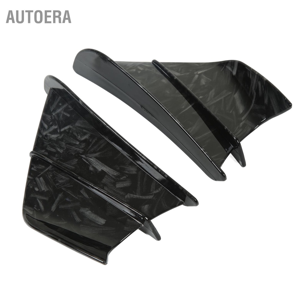 AutoERA Xe Máy Bên Cánh Gió Phía Trước Fairing Khí Động Học Winglets Cho NINJA400 NINJA250 Z900 Z1000