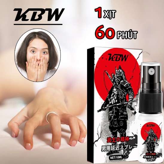 Xịt kéo dài thời gian quan hệ KBW dành cho nam giới, tăng ham muốn, tăng thời gian quan hệ lên đến 60