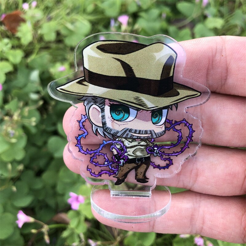 Mô hình Standee Anime JoJo's Bizarre Adventure Kujo Jotaro Giorno Giovanna Bruno Buccellati decor góc học tập để bàn
