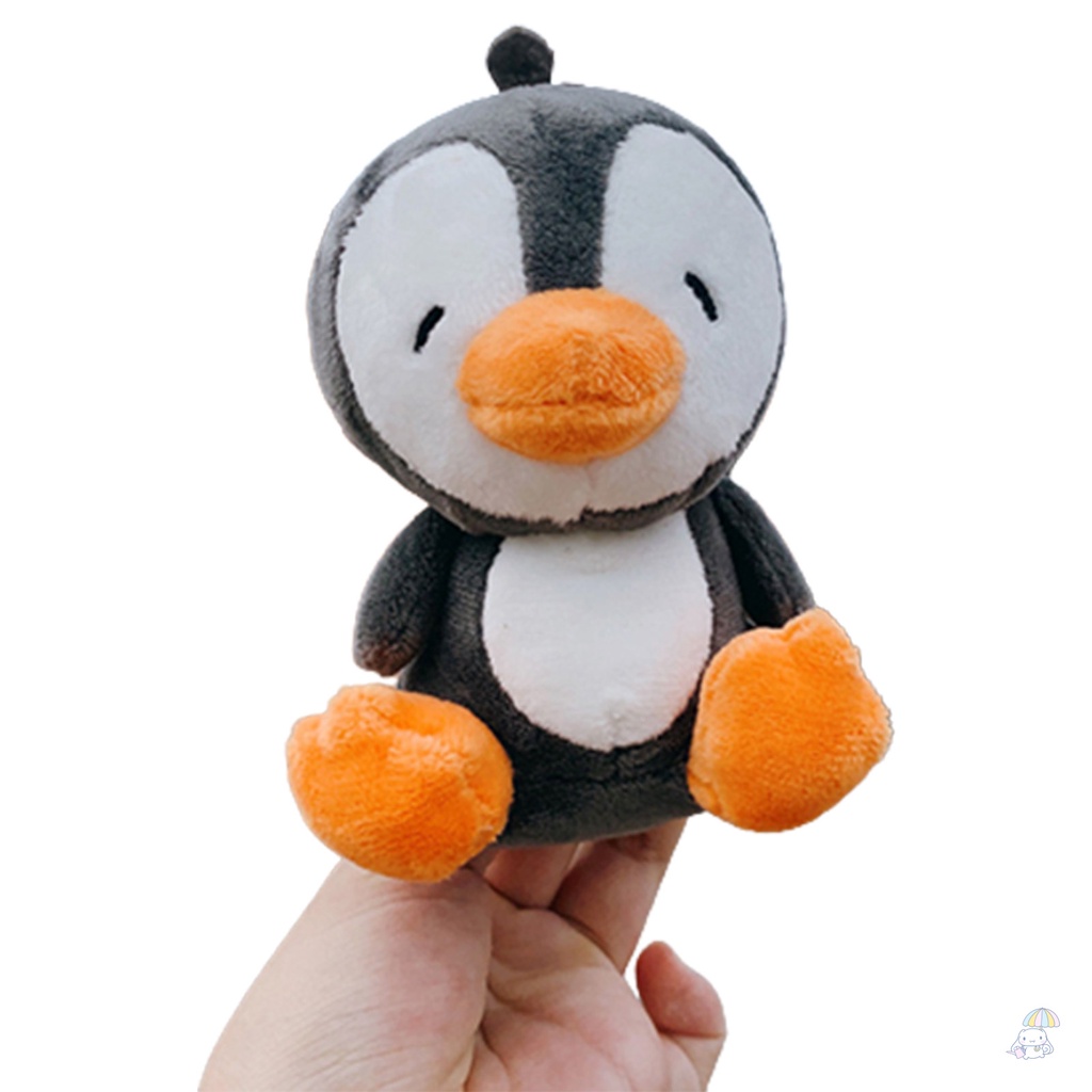 Móc Khóa Hình Chim Cánh Cụt Nhồi Bông Đáng Yêu