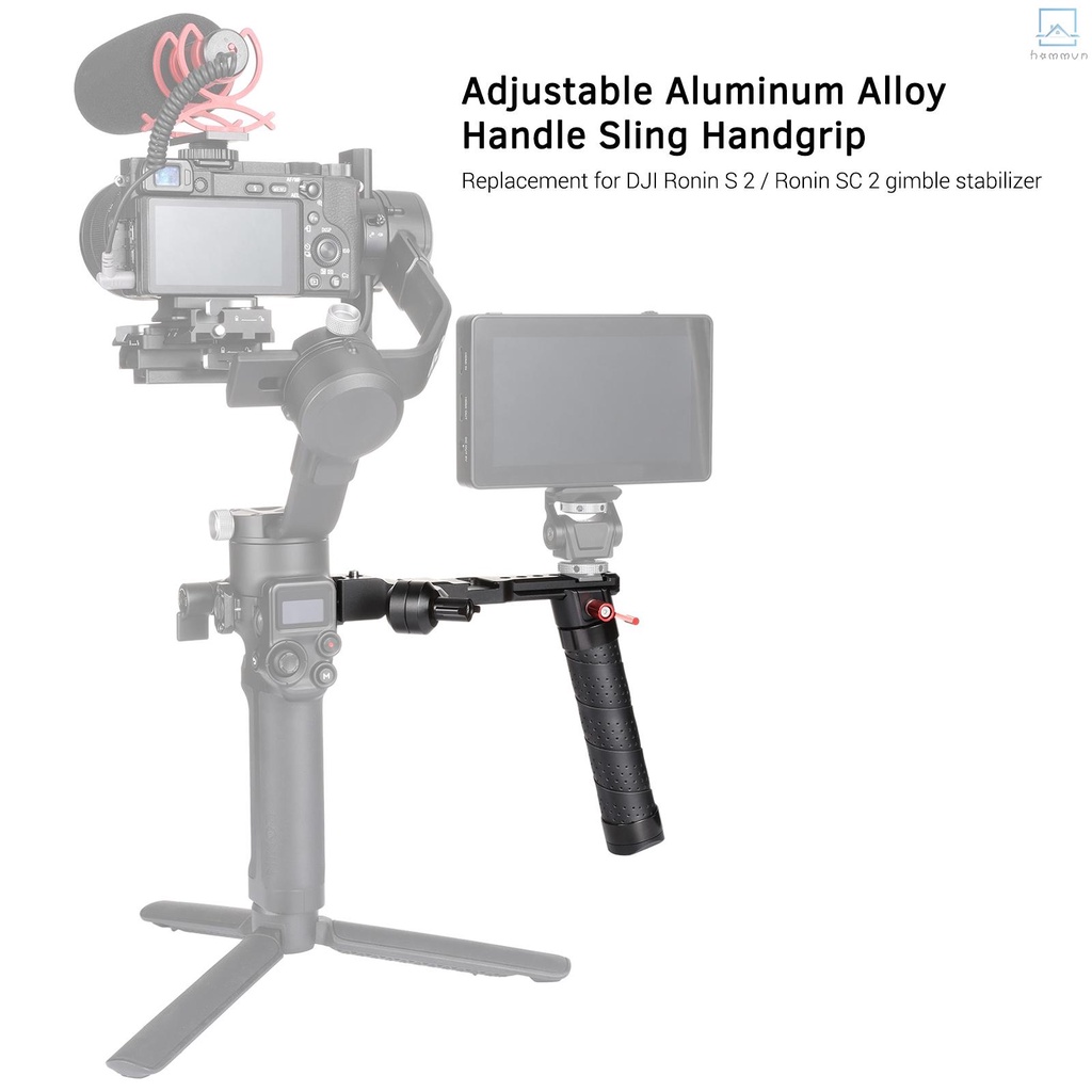 Tay Cầm Nhôm andoer Thông Dụng Với Đế Giày Lạnh 1 / 4 3 / 8 Thay Thế Cho dji ronin s 2 / ronin sc 2 gimble #homevn
