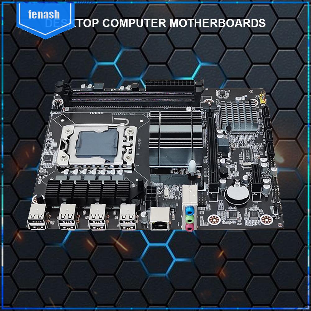 Bo Mạch Chủ Hai Kênh Hỗ Trợ Chơi Game au- x58 lga 1366 e5640
