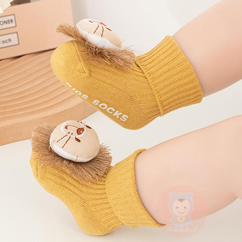 Laa6-giày Bông Ấm Áp Hình Hoạt Hình 3d Cho Bé