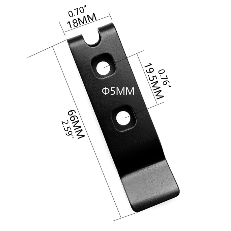 Kẹp Thắt Lưng Hỗ Trợ Chụp Ảnh Nhanh Chóng Cho kydex edc