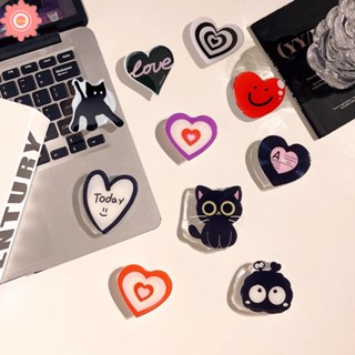 Giá Đỡ Điện Thoại Dạng Nhẫn Hình Mèo kitty Hoạt Hình Có Thể Gập Lại Tiện Dụng