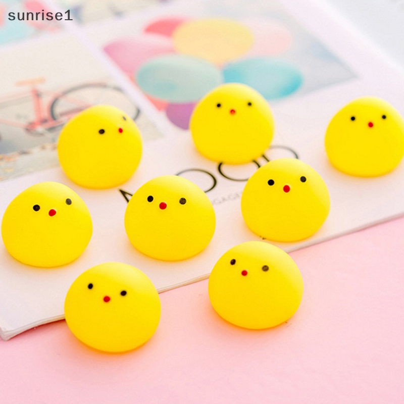 1 Đồ Chơi Nắn Bóp Đàn Hồi Giảm stress Hình Gà Muna1