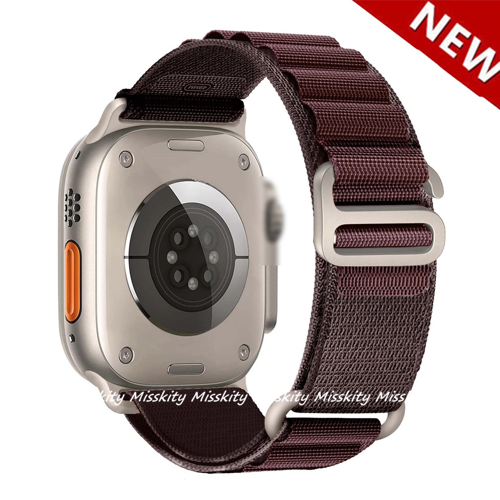 Alpine Dây Đeo Đồng Hồ iwatch 44mm 40mm 49mm 45mm 41mm 38mm 42mm series 9 5 se 6 7 8 ultra 2
