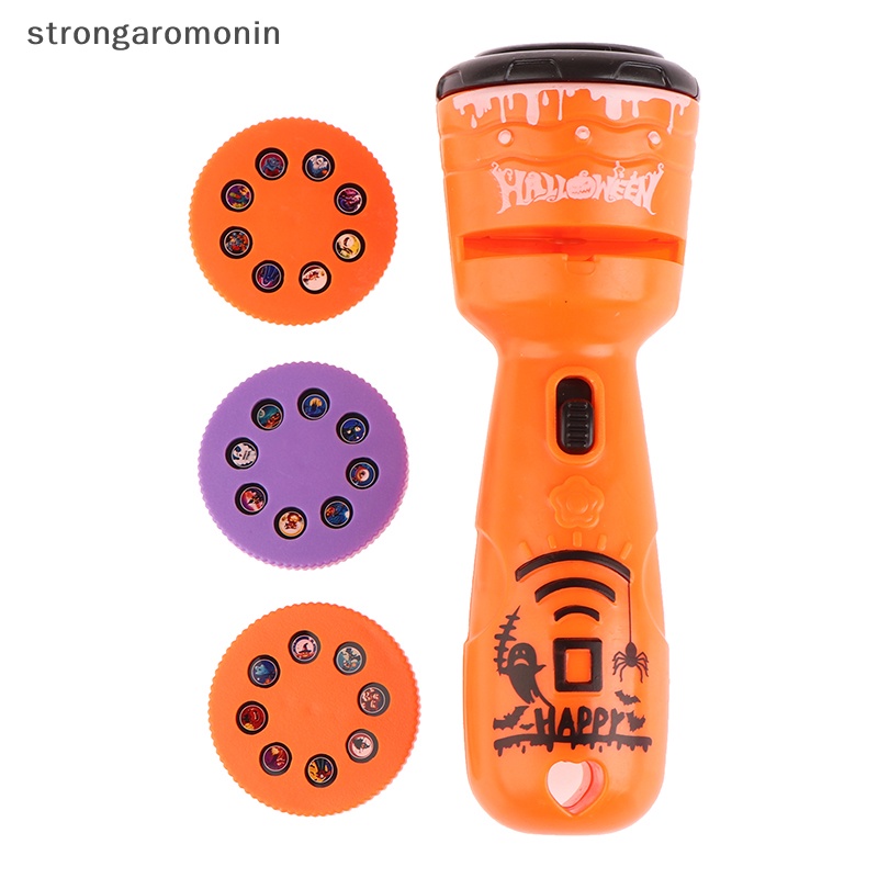 Đèn Pin Chiếu Hình Đồ Chơi halloween Cho Trẻ Mẫu Giáo