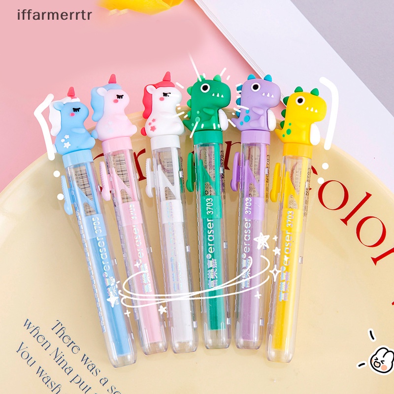 Cục Tẩy Bút Chì Kiểu Hoạt Hình Đáng Yêu Có Thể Thu Gọn