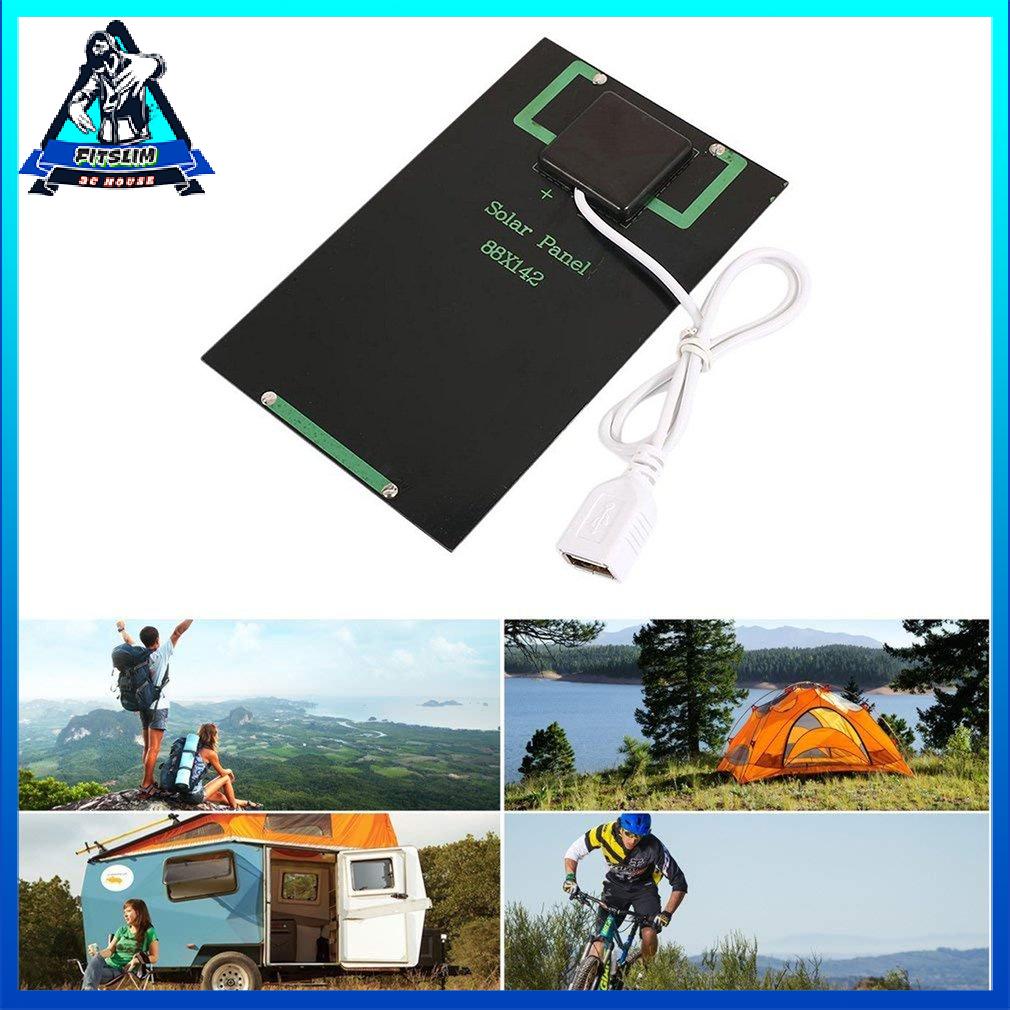 2W 5V Solar Panel Battery Charger Diy Module Usb Charging Board