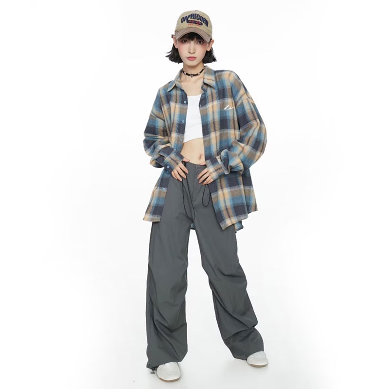 Áo Sơ Mi Nam Dài Tay Sọc Ca Rô Mới