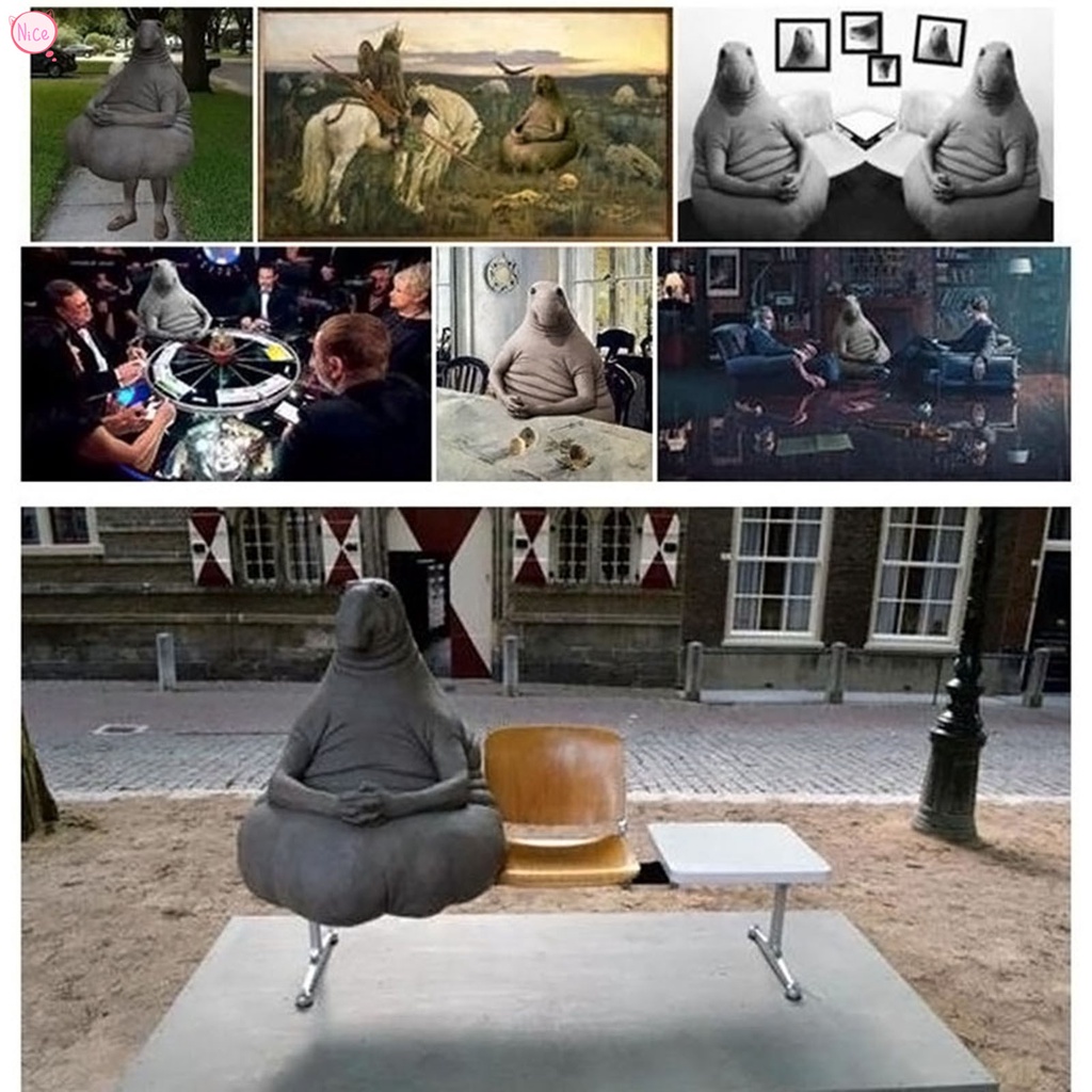 Thú Nhồi Bông Hình Người Ngoài Hành Tinh Thân Thiện Với Da