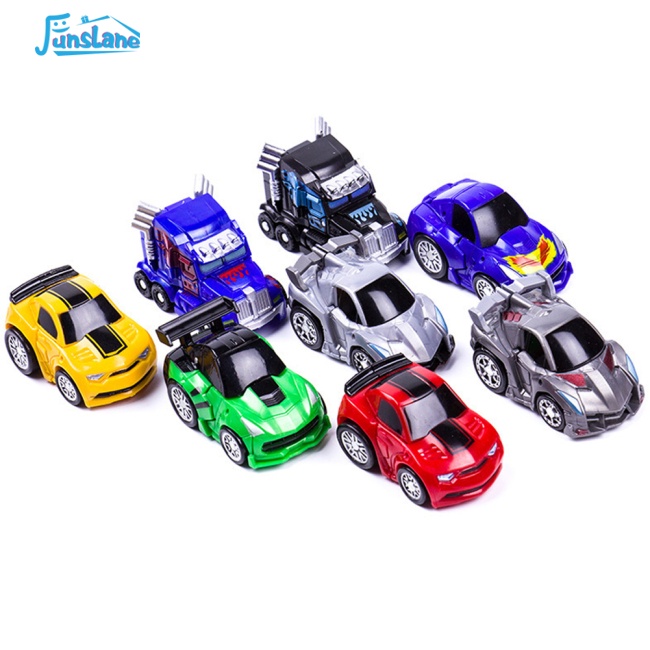 Đồ Chơi Rô Bốt Xe Hơi Biến Hình mini Dễ Thương Có Thể Tháo Rời Cho Bé