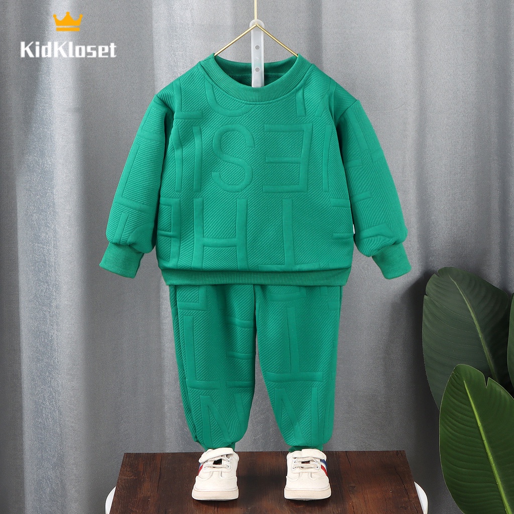 KidKloset áo quần trẻ em đồ bé trai đồ bộ bé trai chất lượng thời trang thoải mái 2023 NEW STYLE KWT23936O2 38Z230923