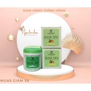 (Sỉ Phụ Liệu) HẤP TÓC HAIR SPA COLLAGEN WELLMATE 500ML