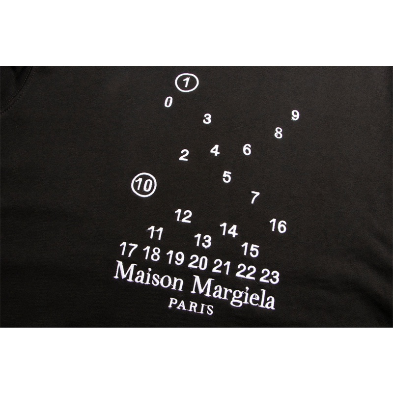 Mô HìNh Nhân VậT maison margiela-Màu Cam! Áo sweater Cổ Tròn Thêu Hình Đạn Thời Trang Và Đa Năng Có Thể Mặc Trên Đường Phố Cho Nam Và Nữ!